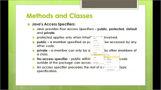 Core Java Training Access Specifiers