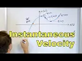 Instantaneous Velocity in Physics - Formula Definition Examples