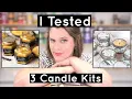 I Tried 3 Candle Kits - Soy Beeswax