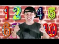 Numbers Song in Spanish. Canción de los números de BASHO & FRIENDS