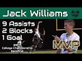 Jack Williams 1G 9A 2D P Highlights UNC Wilmington vs UNC College Championship Semi 2017