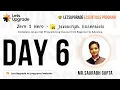 Javascript Essentials Program Day 6 LetsUpgrade