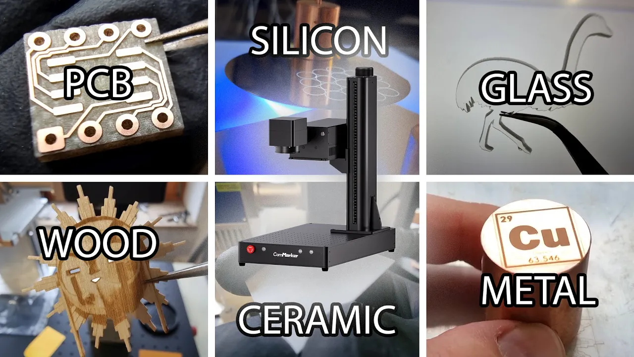 Commarker Omni 1 - UV Laser Engraver for EVERYTHING