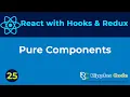 React JS with Hooks Redux Beginner s to Advanced What Why of Pure Component in React Part-25