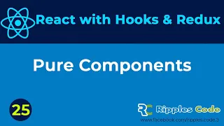 React JS with Hooks Redux Beginner s to Advanced What Why of Pure Component in React Part-25