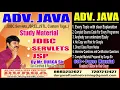 DURGA Sir Adv Java Study Material