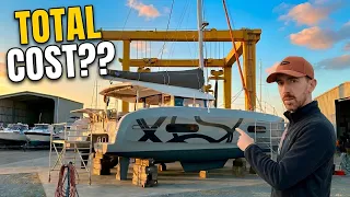 Winter Damage & Season Prep | The ACTUAL COST to Haul Our Yacht Out the Water