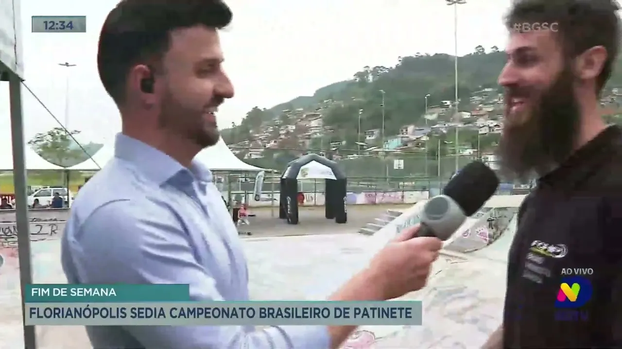 Campeonato Brasileiro de Patinete começa neste sábado, em Florianópolis