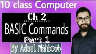 GW BASIC commands PART 1 10 Class Computer Chapter 2