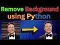 Remove Image Background in Just 5 Lines of Python Beginner AI Project