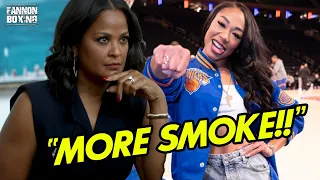 LAILA ALI CLOWNED BY ALICIA BAUMGARDNER AFTER CLARESSA SHIELDS DRAMA CLOUT CHASING OR DESERVED