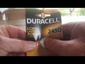 Duracell open packaging guide