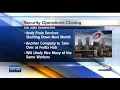 Security operations closing at FedEx facility