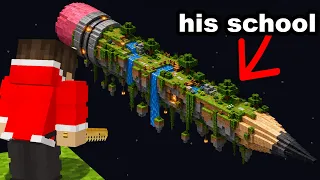 Why I Destroyed My Brothers School SMP...