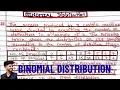 Binomial Distribution Fitting of Binomial Distribution Examples