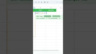 Sort Data Ascending or Descending with Sort Formula