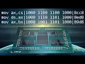 Hand assembling x86 assembly MOV commands to x86 machine codes
