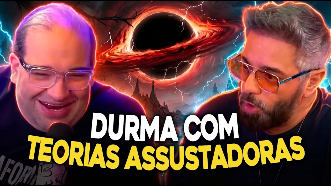 1 HORA de TEORIAS ASSUSTADORAS com Sérgio Sacani para DORMIR