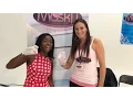 Camille Winbush learns about MaskIT