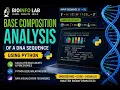 DNA BASE COMPOSITION ANALYSIS USING PYTHON Bioinformatics tutorial