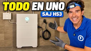 El inversor TODO en UNO: batería, backup y cargador de coche eléctrico | SAJ HS3