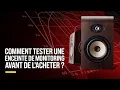 Comment choisir ses enceintes de MONITORING ?