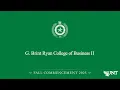 Business II UNT Commencement Fall 2025