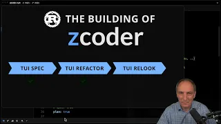 Rust live coding The building of zcoder E02