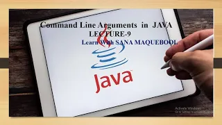Command-Line-Arguments in JAVA Lecture-9