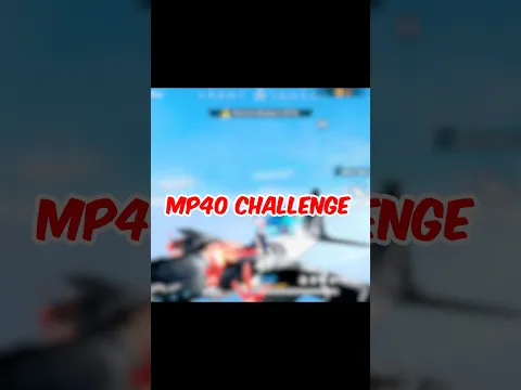 Mp40 WITHOUT SKIN CHALLENGE !! @Only_On_Gaming7