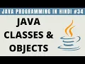 Java Classes and Objects in Hindi - Tutorial