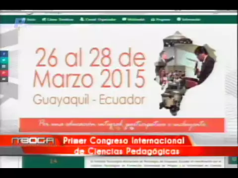 Primer congreso internacional de ciencias pedagógicas