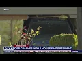 Car crashes into Puyallup home hits resident