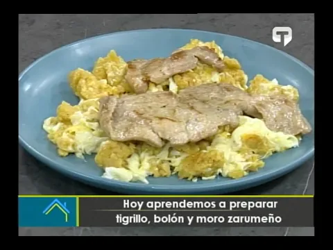 Hoy aprendemos a preparar tigrillo, bolón y moro zarumeño