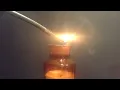 Candle re-light by smoke