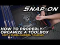 Organizing the Snap-On Epiq with Tool Grid Part 4 - Pliers Hammers T-Handles