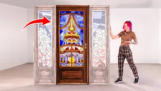 I Built a STAINED GLASS DOOR for my Victorian Office