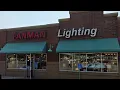 tour of fan man lighting in Apple Valley Minnesota