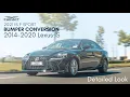 LEXUS 3IS TO 4IS BUMPER CONVERSION CAR-ACT