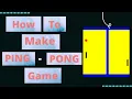 How To Make PONG GAME In Code Org Using JavaScript In Hindi