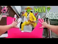 Download Lagu THE MASK WON'T LET FITNESS GIRL WORKOUT ( Funny Comedy POV Prank )