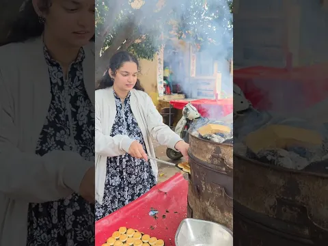 I Baked My Own Biscuits on the Street πͺ Naan Khatai Biscuits From Scratch! #streetfood #foodie #yt