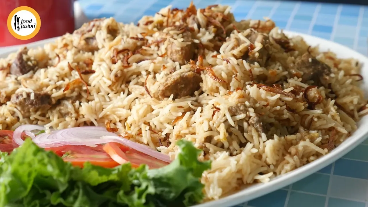 Mutton Malai Tikka Pulao Recipe By Food Fusion