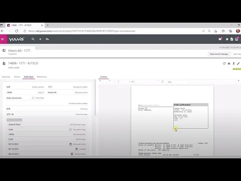 YouTube video player