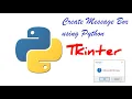 Create Message Box using Python Python Projects The hacking stuff