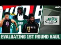 REACTION Jets NFL Draft 1st Round Picks of David Bailey Kenyon Sadiq and Omar Cooper Jr