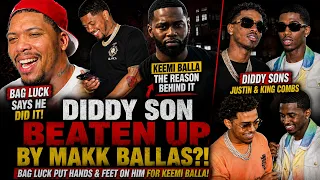 Diddy s Son Threw The At Keemi Balla The Makks Put Hands Feet On Him