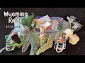 Wyoming Knits Episode 19 - Two finished Blankets three pairs of socks and what I m working on now