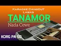 Download Lagu TANAMOR -  KARAOKE DANGDUT || TANPA VOKAL,  Nada cewe