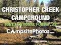 Christopher Creek Campground - Tonto National Forest AZ
